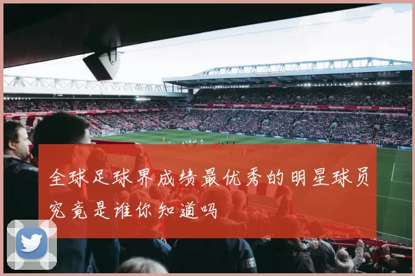 全球足球界成绩最优秀的明星球员究竟是谁你知道吗