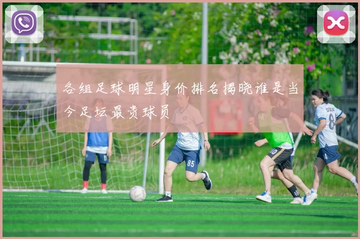 各组足球明星身价排名揭晓谁是当今足坛最贵球员